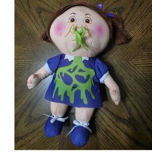 Garbage Pail Kids GPK Slime Girl Plush Doll Purple Dress 9 Inch Retro Toy